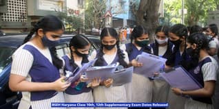 BSEH Haryana Class 10th, 12th Supplementary Exam Dates Released; Check Details Here